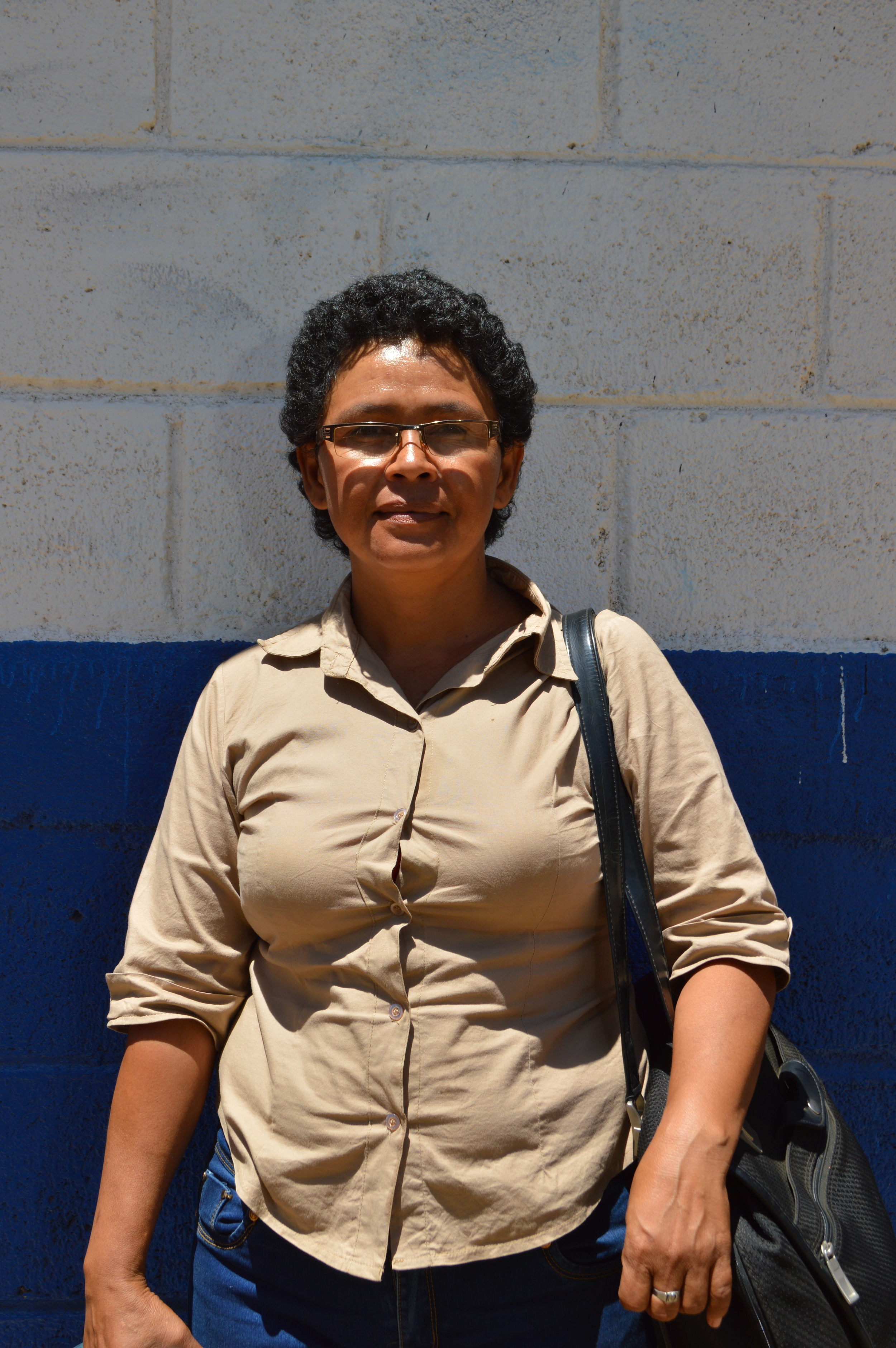 Guadalupe Carmona, principal of Escuela La Arenera Photo by Sarah Harris