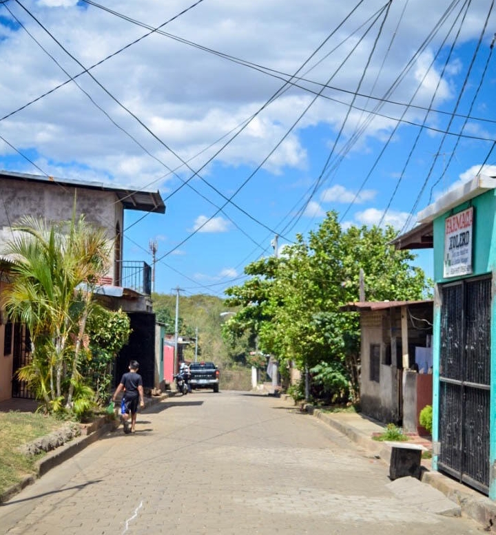 Street view from La Villa 23 de Julio, León, Nicaragua