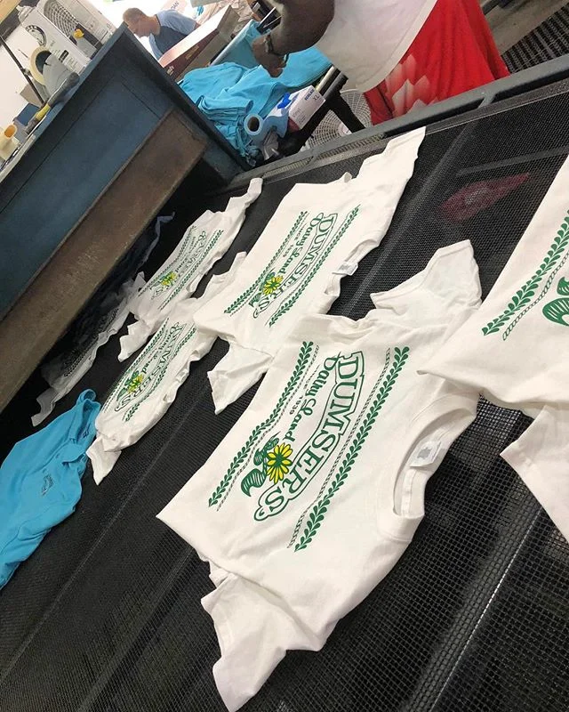 We are #hustlin to get our customers their orders for this big #memorialdayweekend in #ocmd 👌 #ocnewwave #screenprinting #embroidery #newwaverunsthisshore