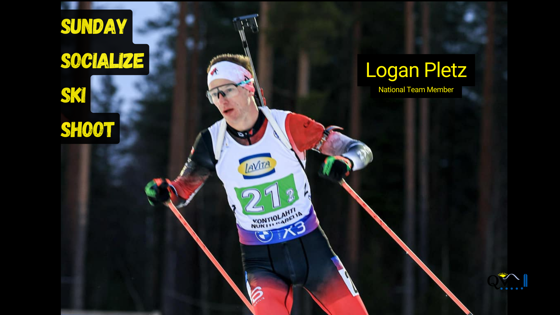 Socialize, Ski, and Shoot with Canada's Logan Pletz