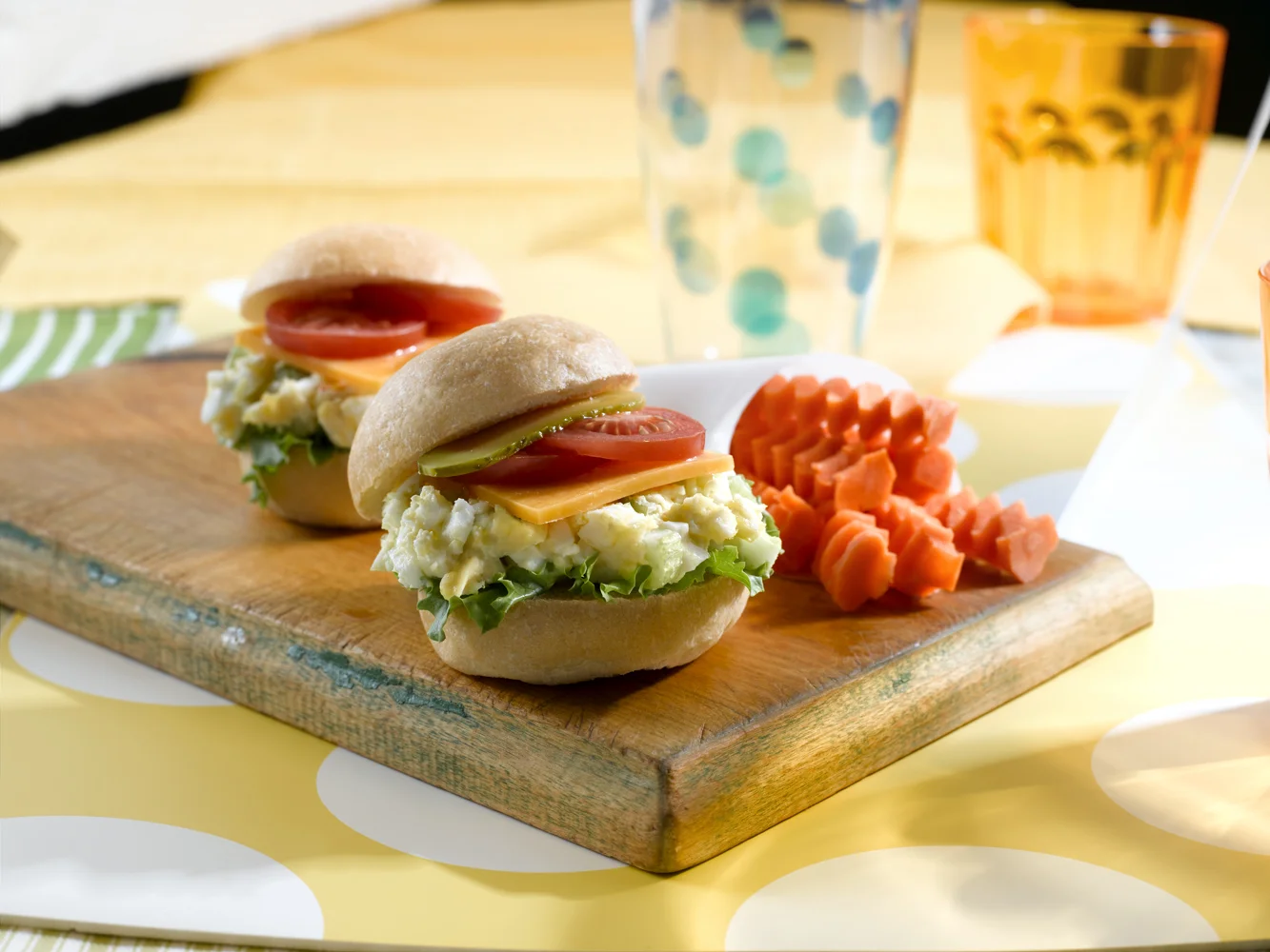 Egg Salad Sliders for egg.ca