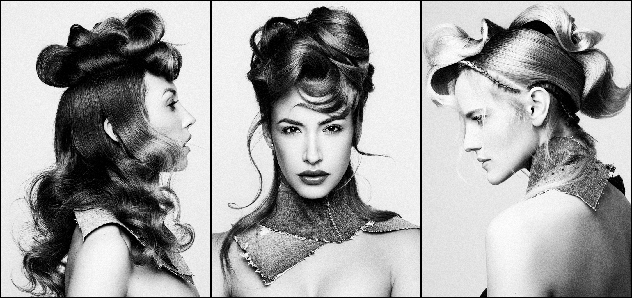 2018 North American Hairstyling Awards finalist Styling and Finishing Photographer Richards Monsieurs