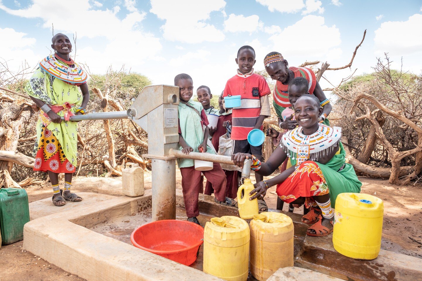 Life begins with water. Water provides the means for health, education, and community. Moreover, water is the foundation for empowerment, hope, and dignity. Since 2005, The Samburu Project has drilled 137 wells, supplying over 100,000 people with saf