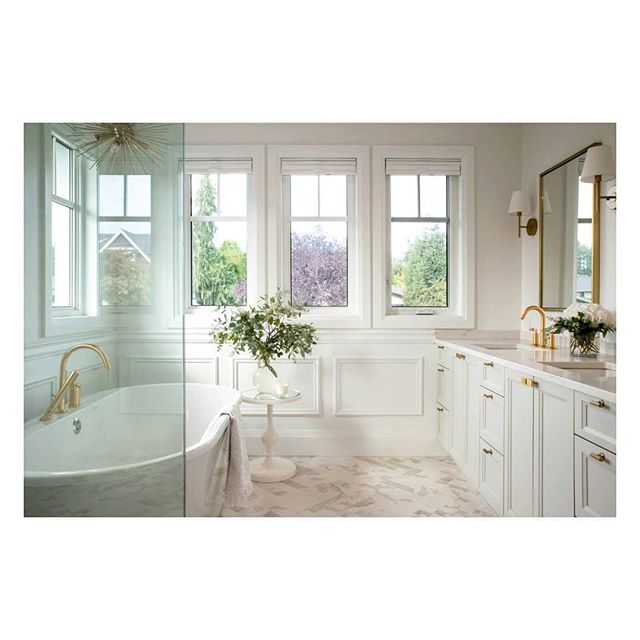 Bright, white, romantic. Loved shooting this beautiful master bathroom design by @karlykristinadesign
.
.
.
#interiordesign #designlovers #designdetails #bchome #masterbathroom #propertystyling #staging #homestyle
