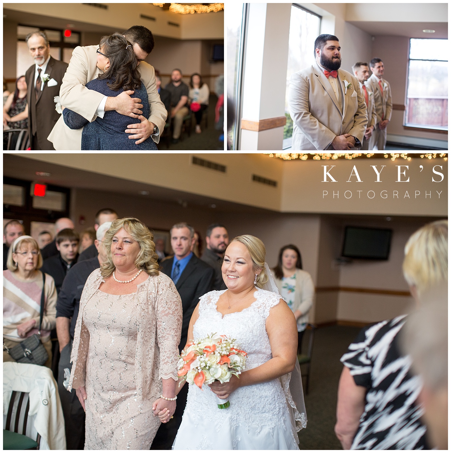 indoor ceremony location in lapeer michigan with great natural light