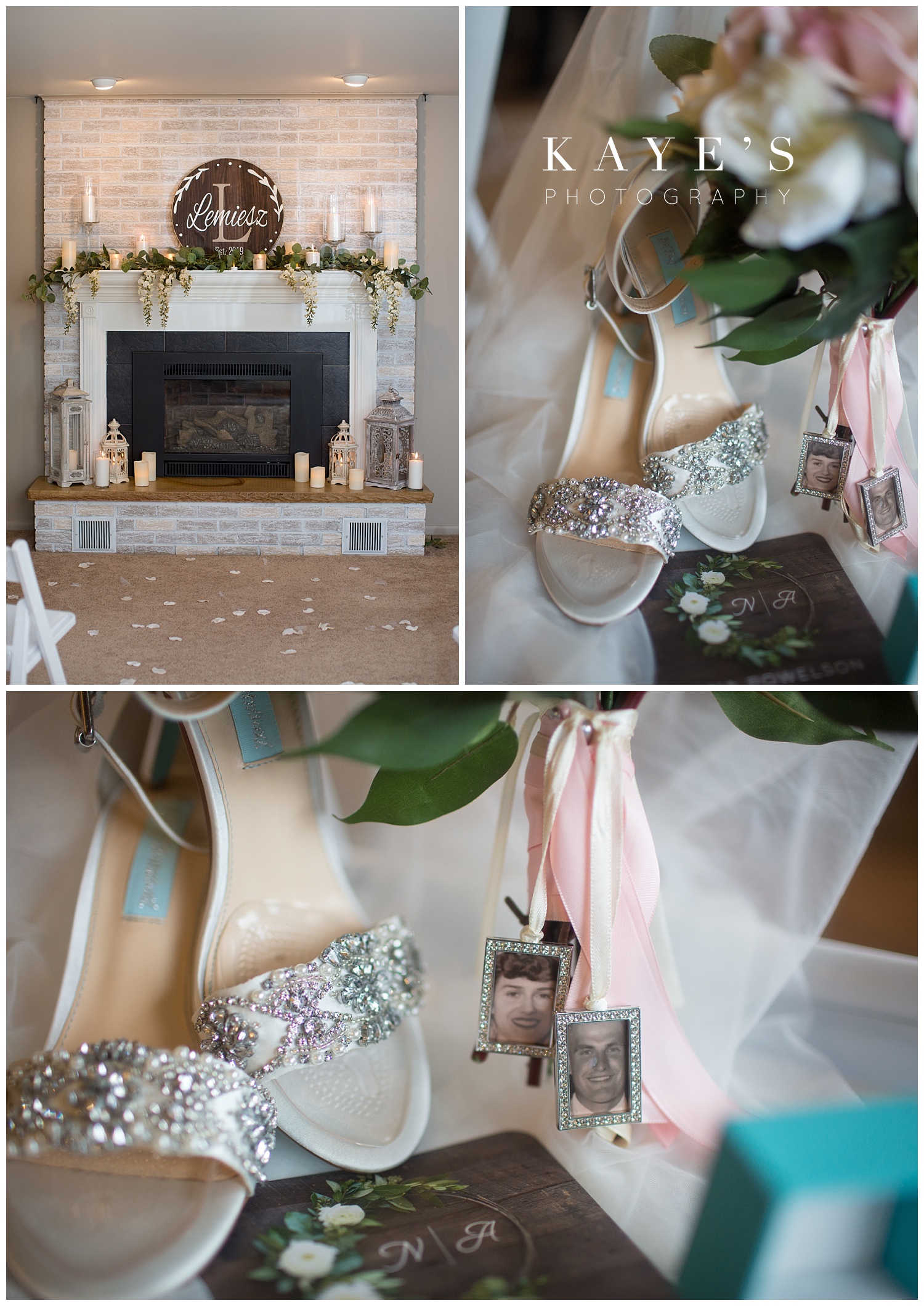 wedding details for a small intimate wedding in grand blanc michigan