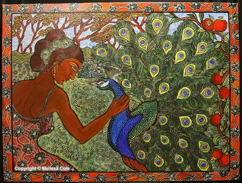 PEO-22_PeacocksAndPomegranates_Copyright_Melissa_Cole