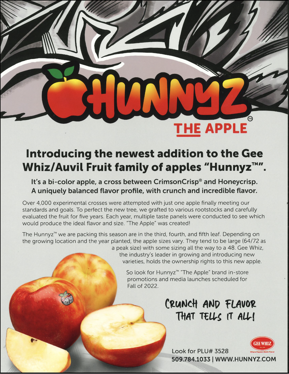 Gee Whiz  Premium Fruit Grower
