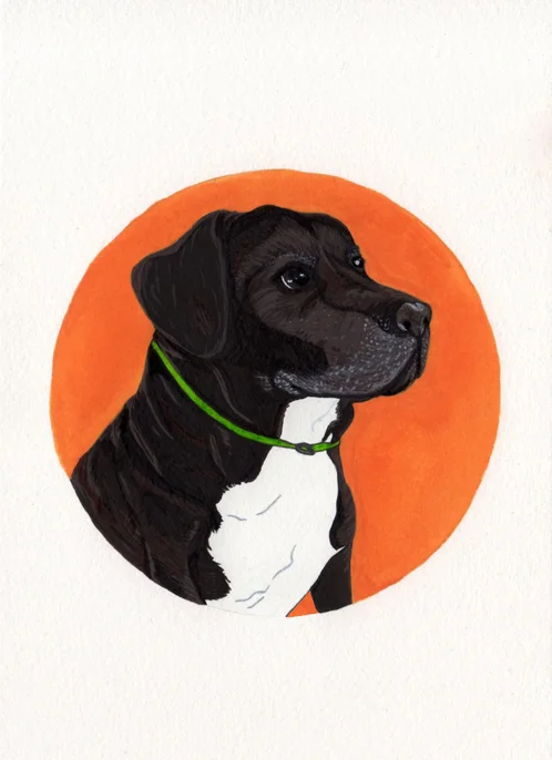 betty portrait, commission, 2017