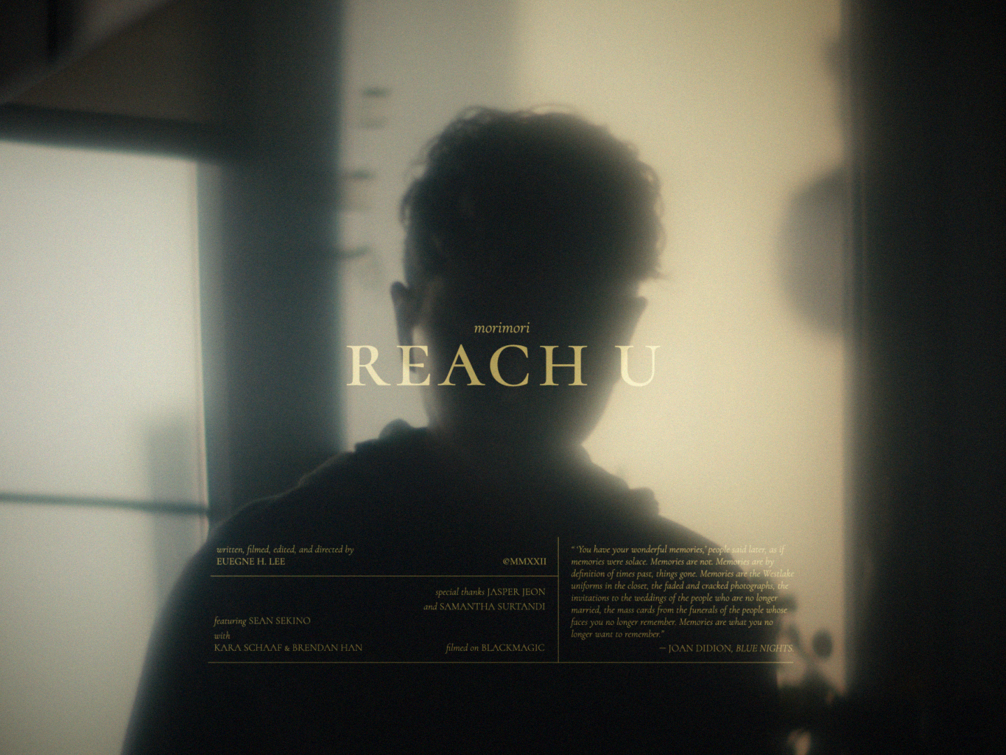morimori - "Reach U" [Official Music Video]