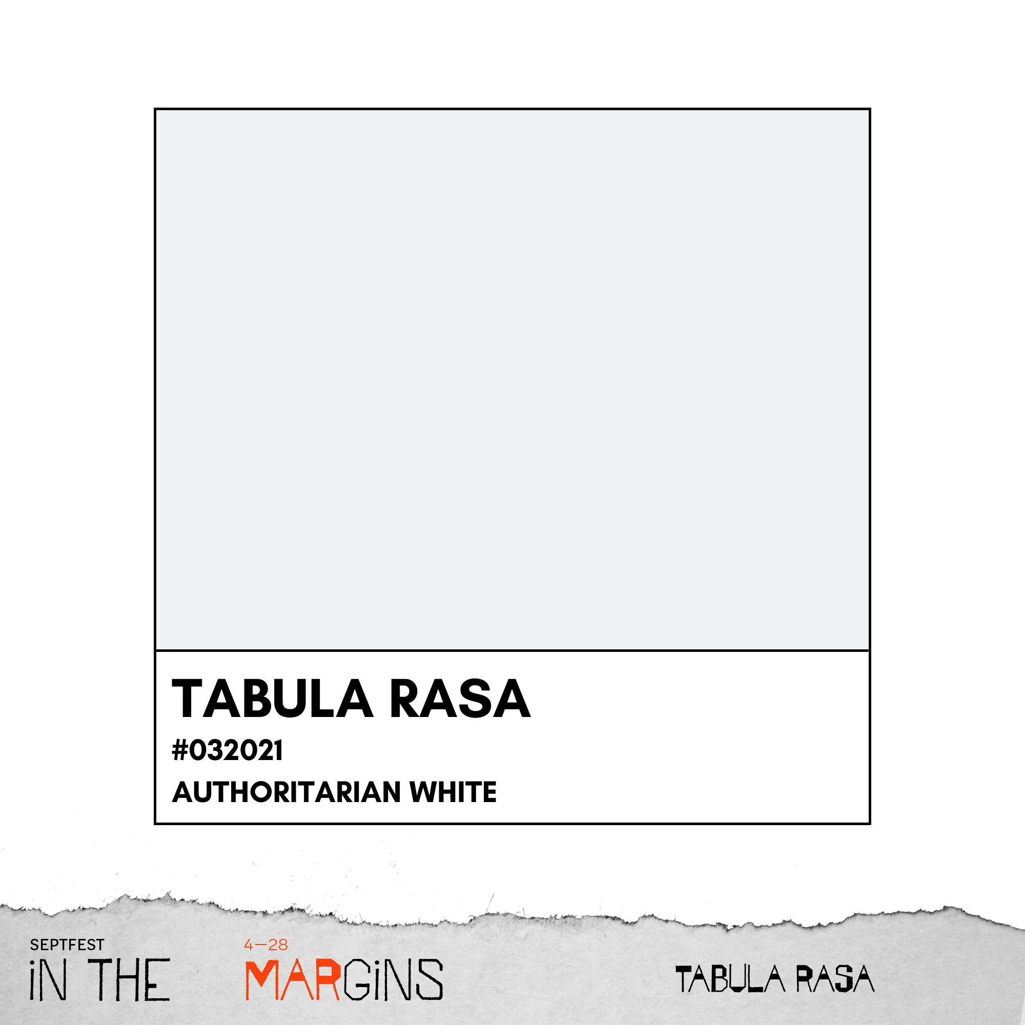 SeptFest 2021: Tabula Rasa