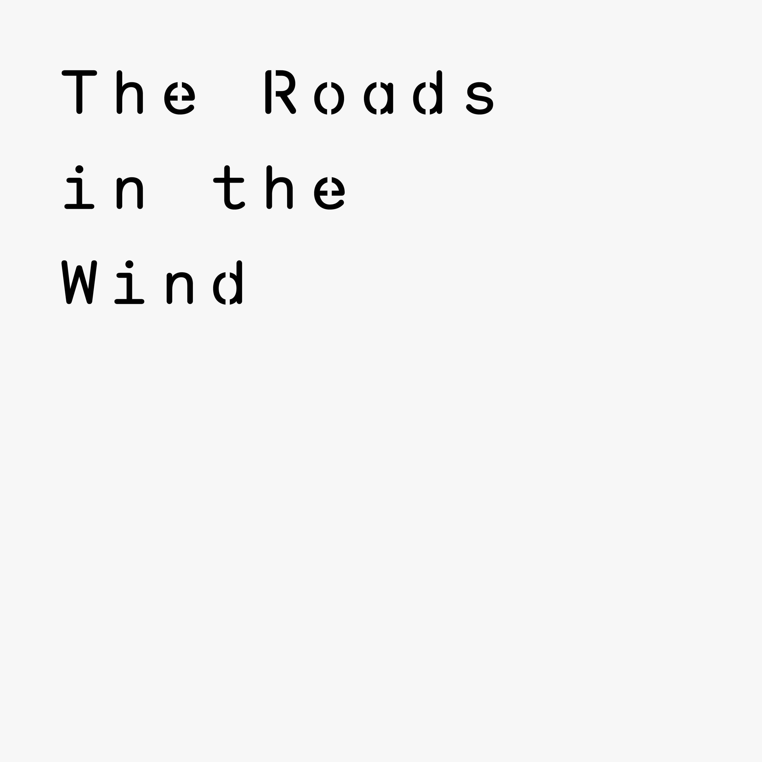 The Roads in the Wind — a poetry recital by Marc Nair