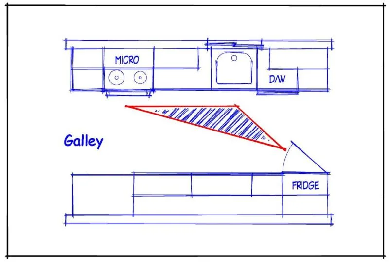 Galley Kitchen