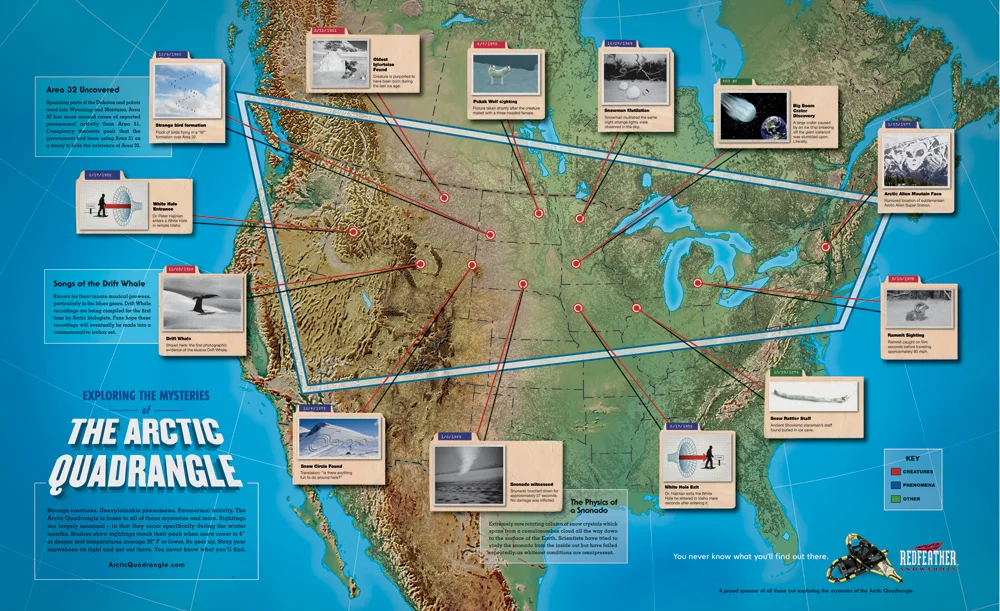 "The Arctic Quadrangle Map" (2)