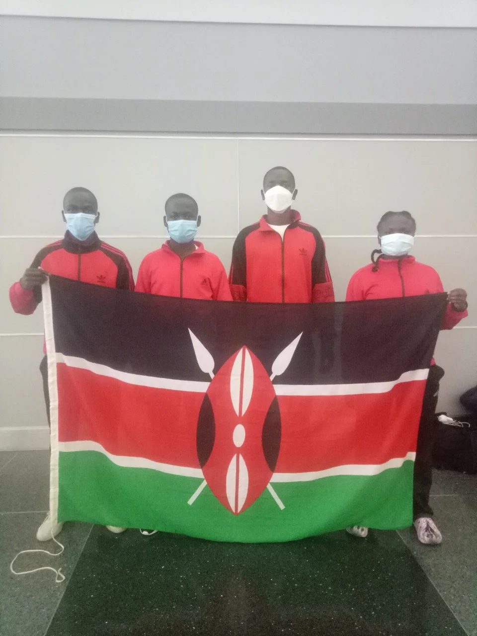 Team Kenya at the Apollo Theater