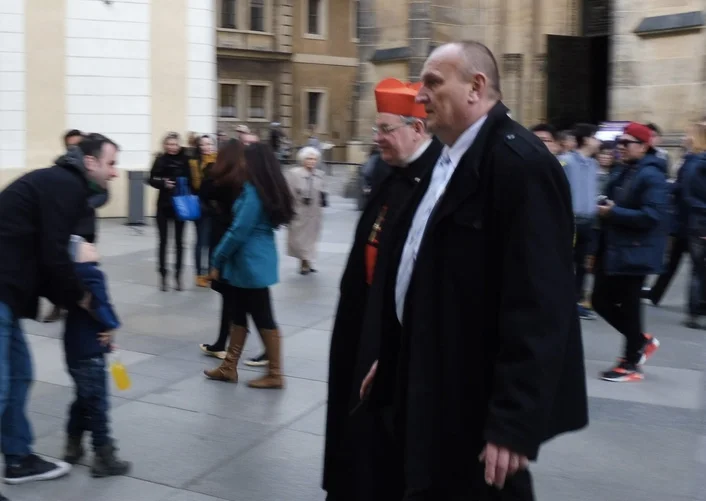  The Cardinal has left the building . Photograph: Alex Bertulis-Fernandes