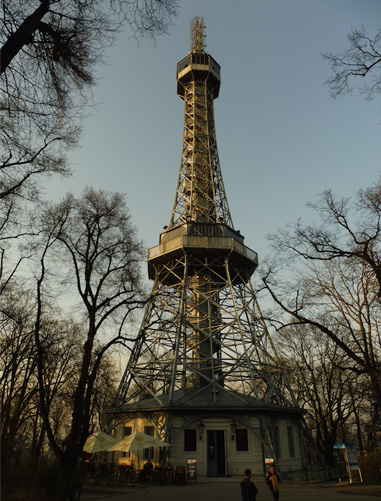  Petřín Tower. Photograph: Alex Bertulis-Fernandes