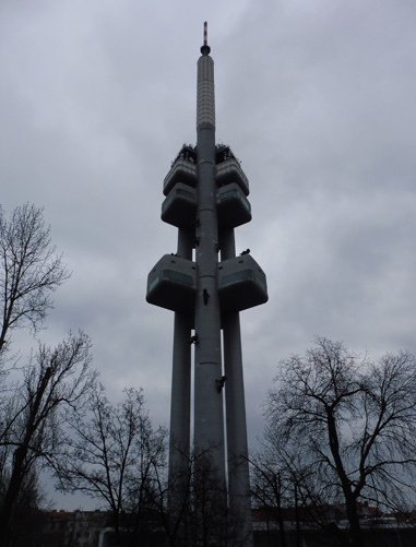  Žižkov Television Tower. Photograph: Alex Bertulis-Fernandes