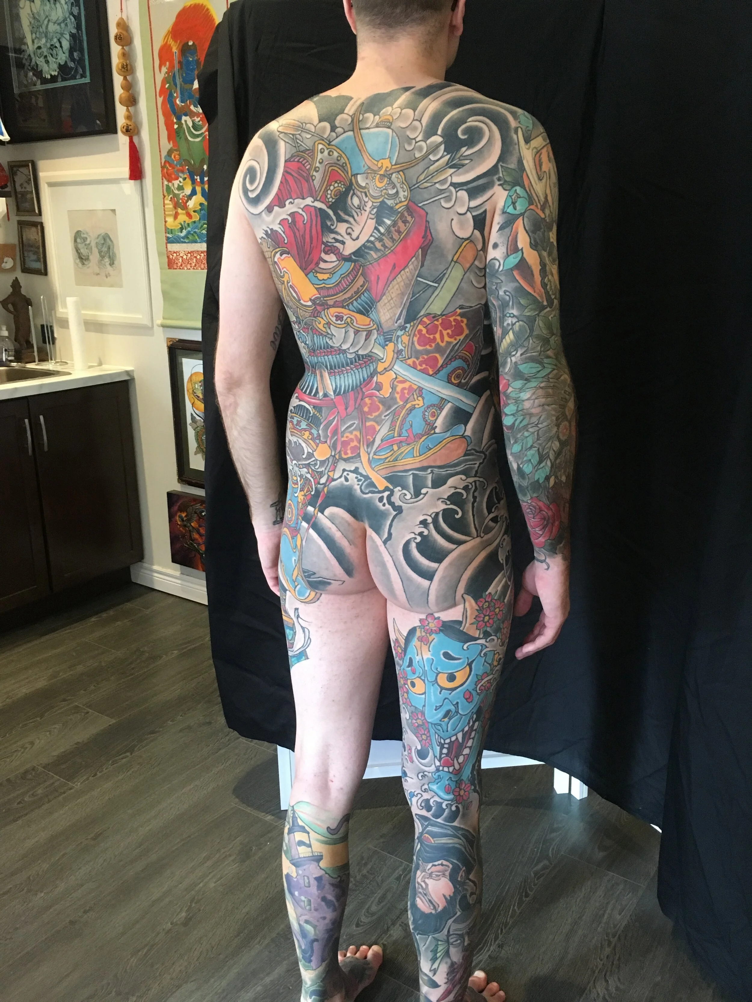 traditional japanese backpiece
