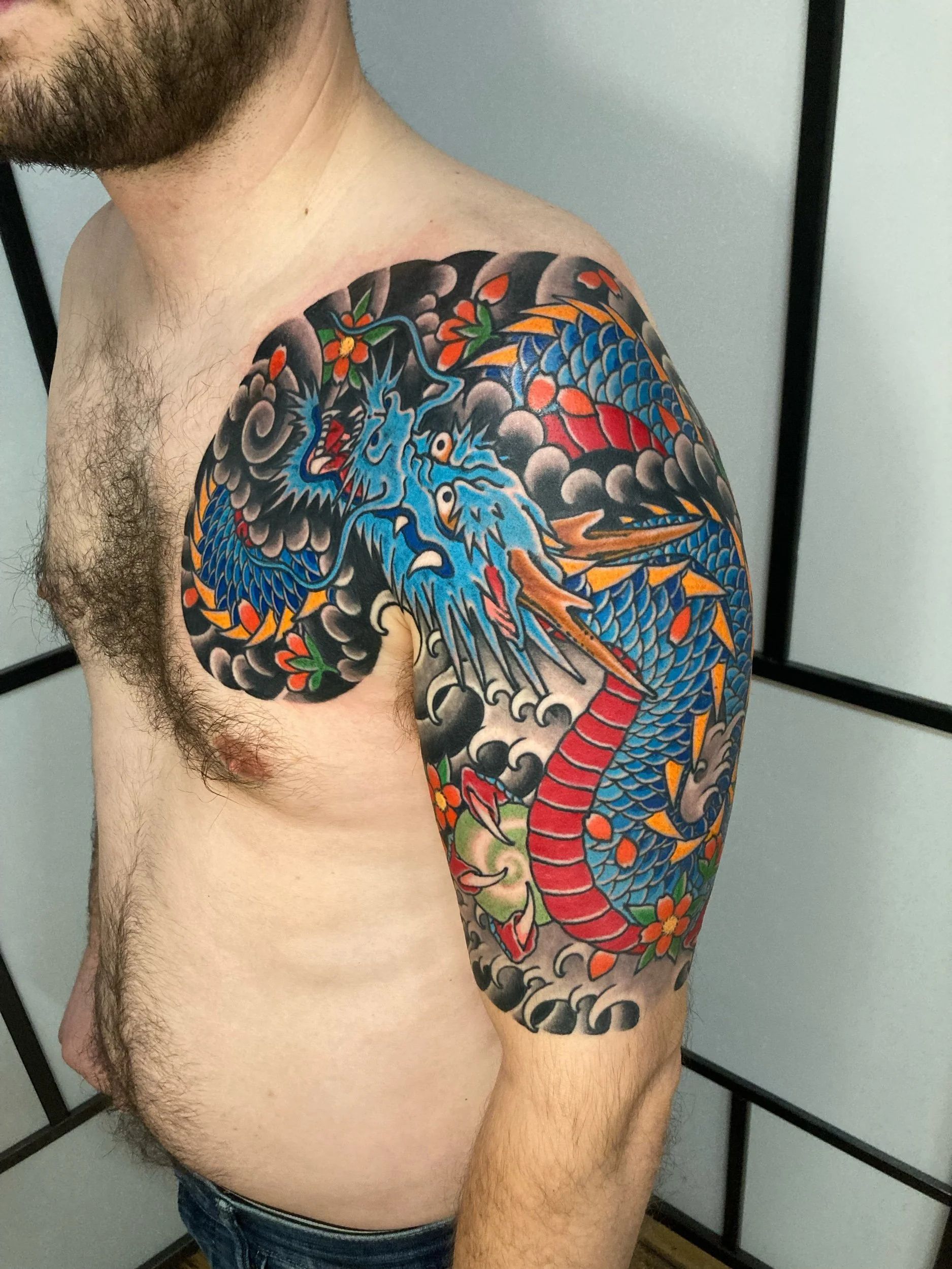 Japanese dragon tattoi