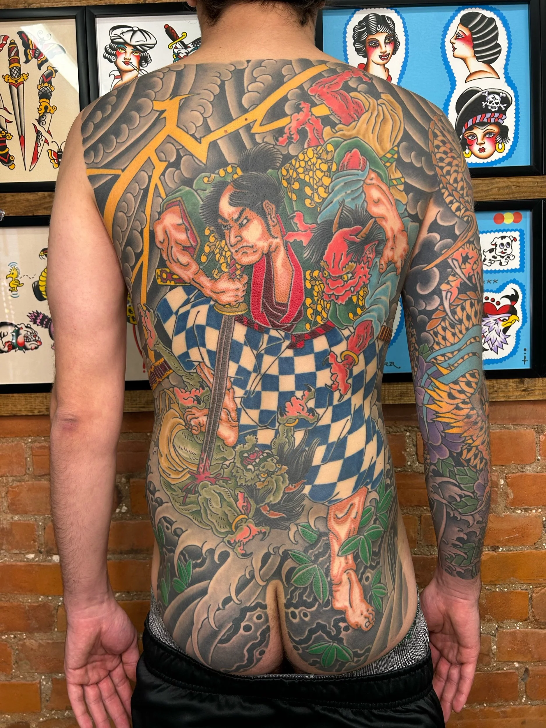 Japanese backpiece