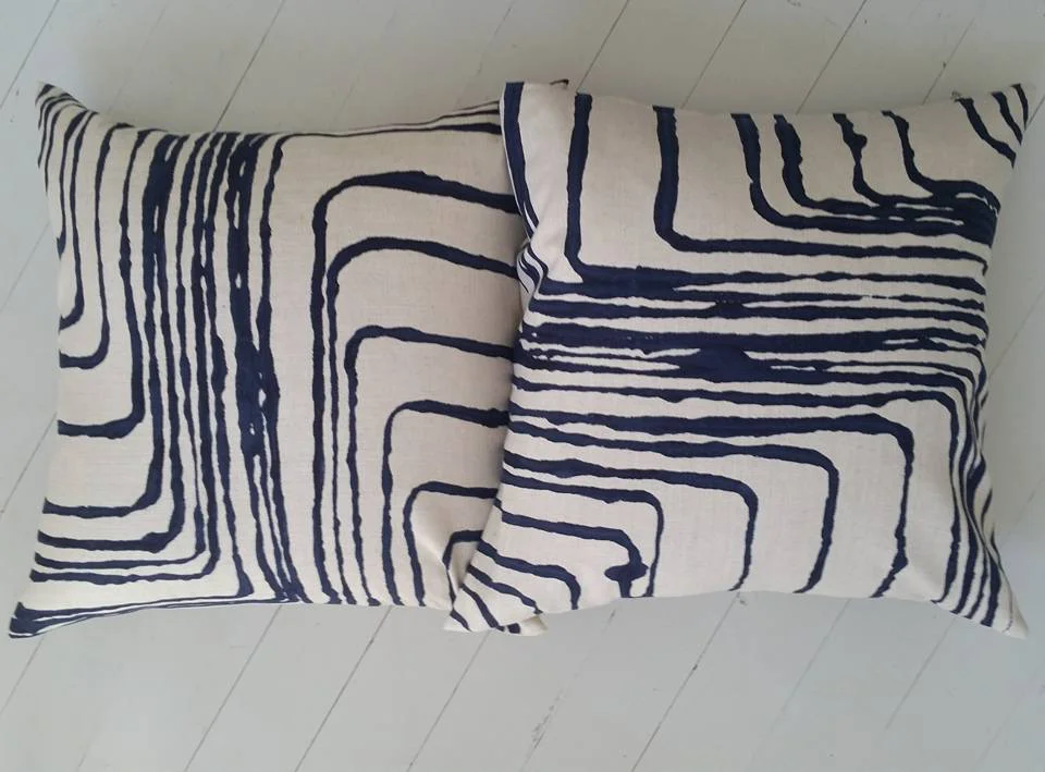 Table Mountain Sandstone - Artesian Water Corner, by David Bellamy / MOMAT artists' textiles