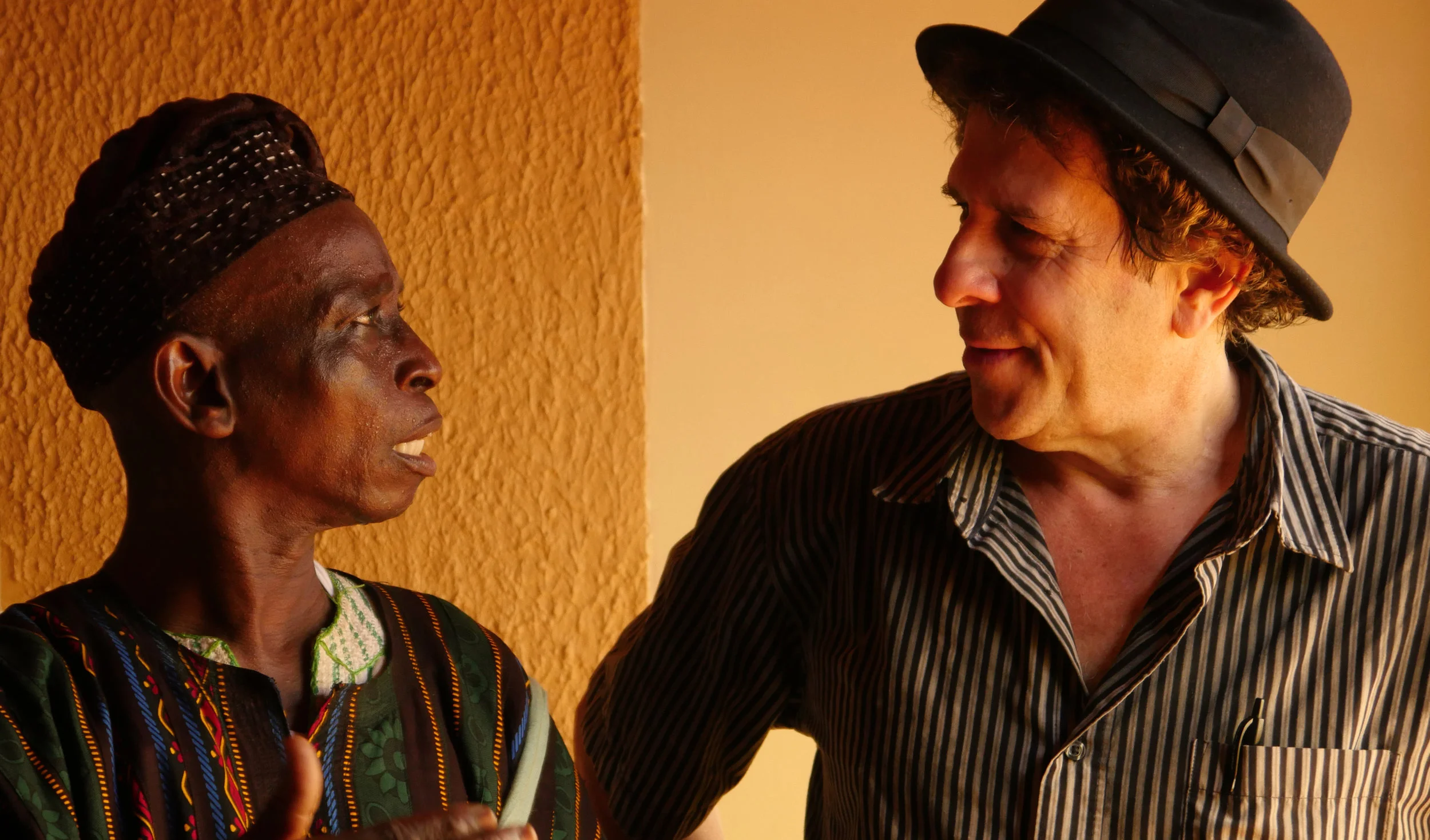 Abubakari Merigha(YAYA) AND aNDY tEIRSTEIN Photo by Cari Ann Shim Sham