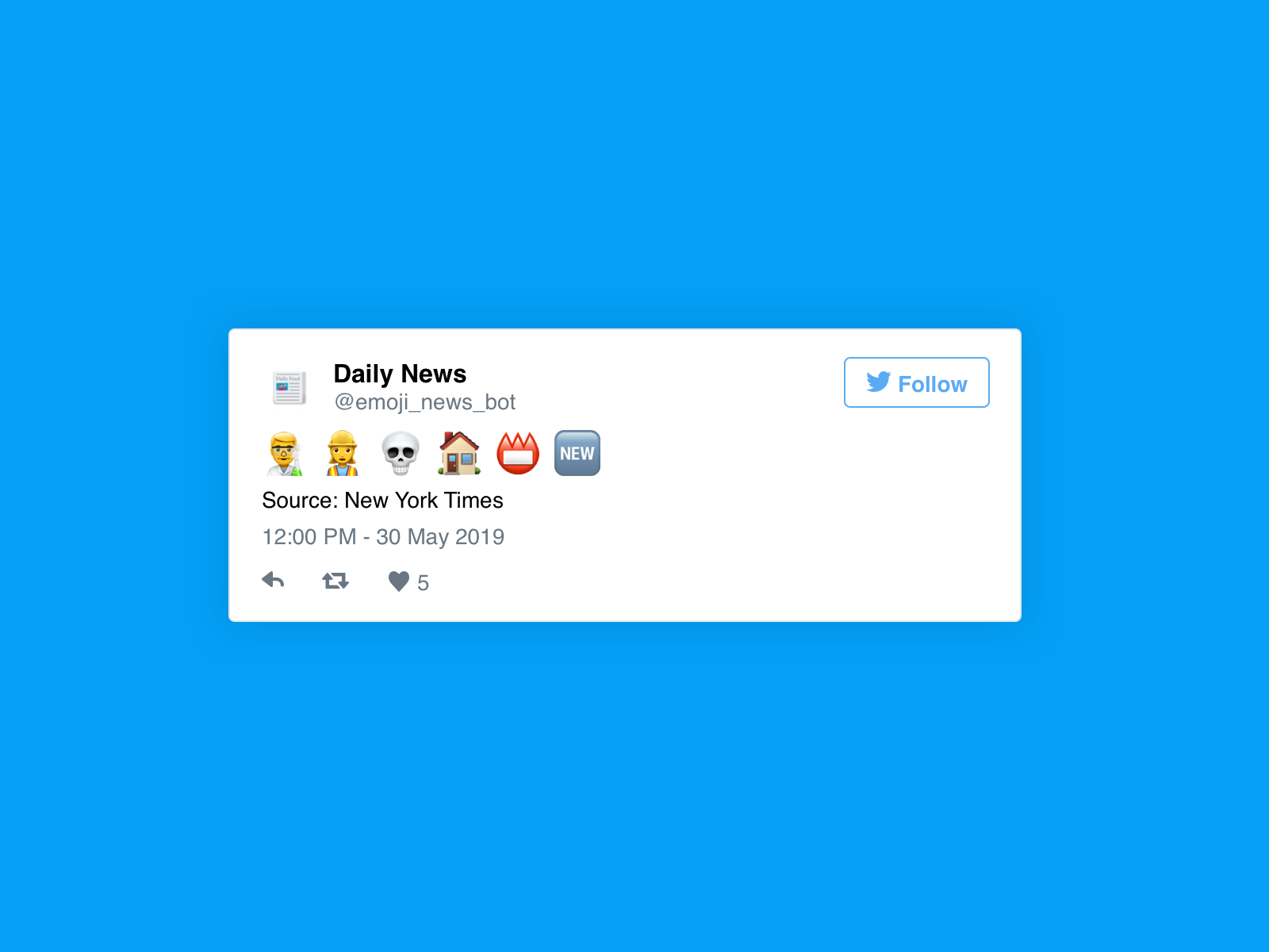 Emoji News Bot