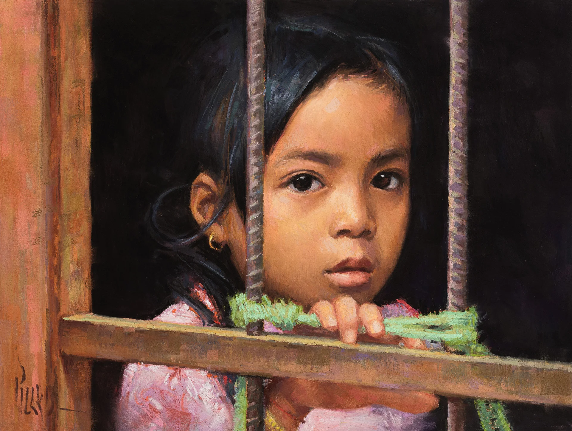 Window of Opportunity 12x16” pastel by Alain J. Picard