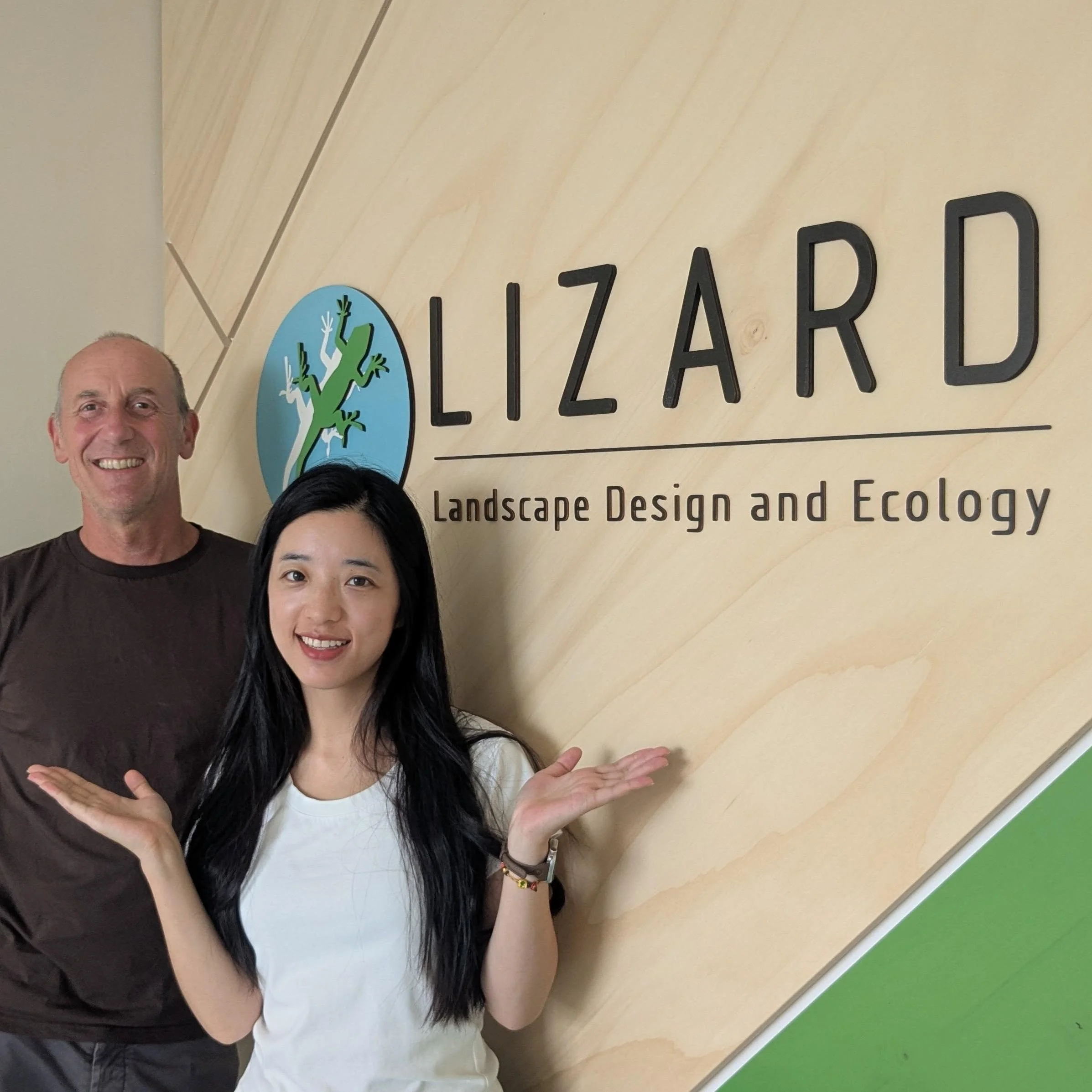 Please join everyone at Lizard Landscape Design &amp; Ecology in welcoming Chloe Cao to the team! 

Chloe joins Lizard as GIS Specialist / Assistant Landscape Planner, bringing specialist expertise in Geographic Information Systems (GIS) to support t