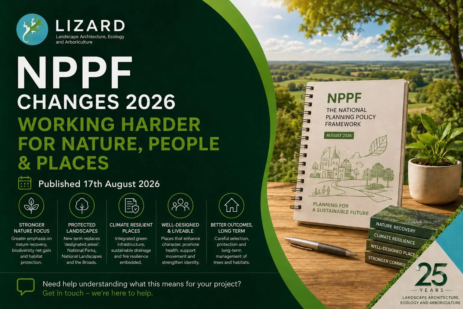 The 2026 NPPF: What’s Changed for Landscape, Ecology and Planning