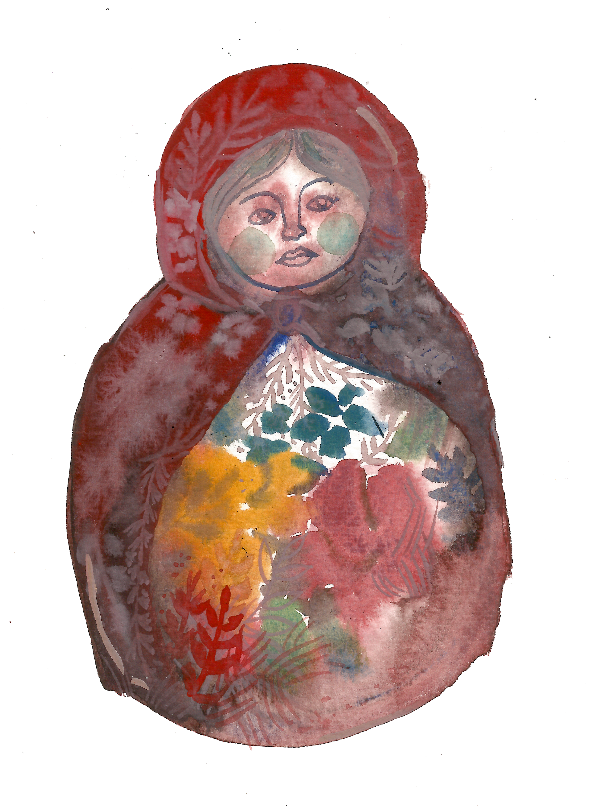 "i carry within me every age, every version of myself that I’ve ever been" (matryoshka)