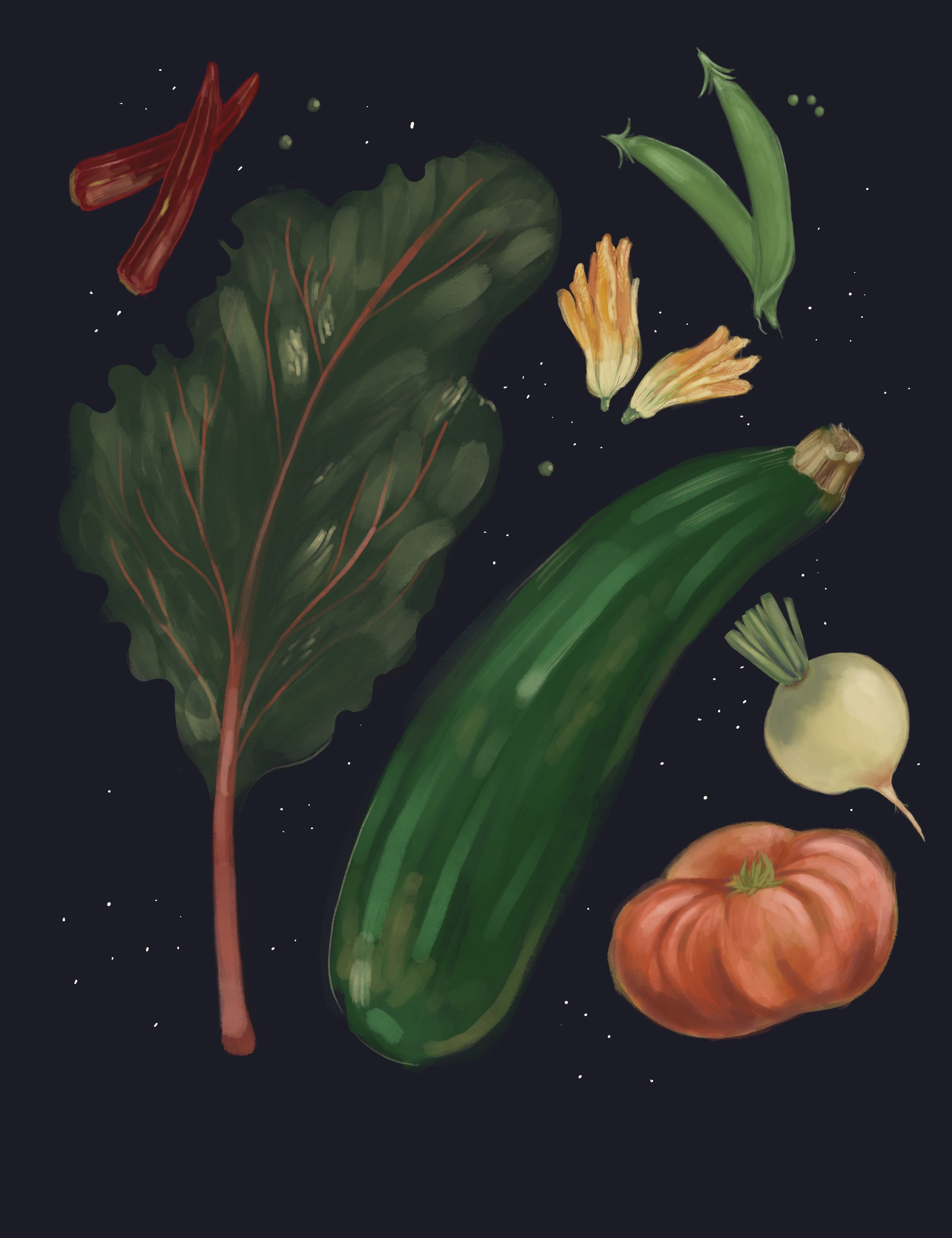 July Vegetables