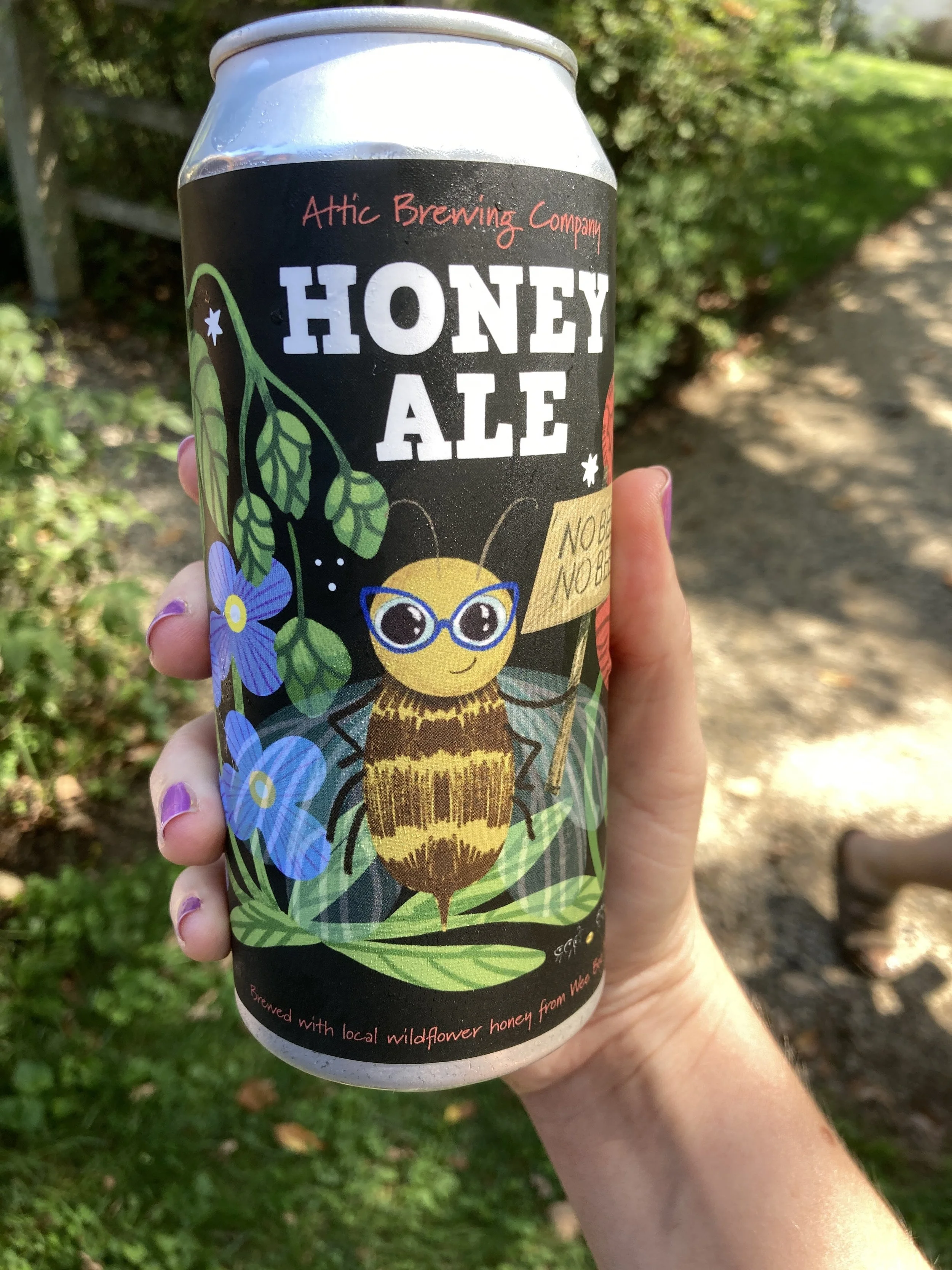 Label Illustration for Attic Brewing Co