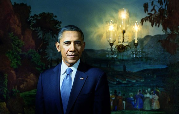 President Barack Obama. Photo by Pari Dukovic for the New Yorker