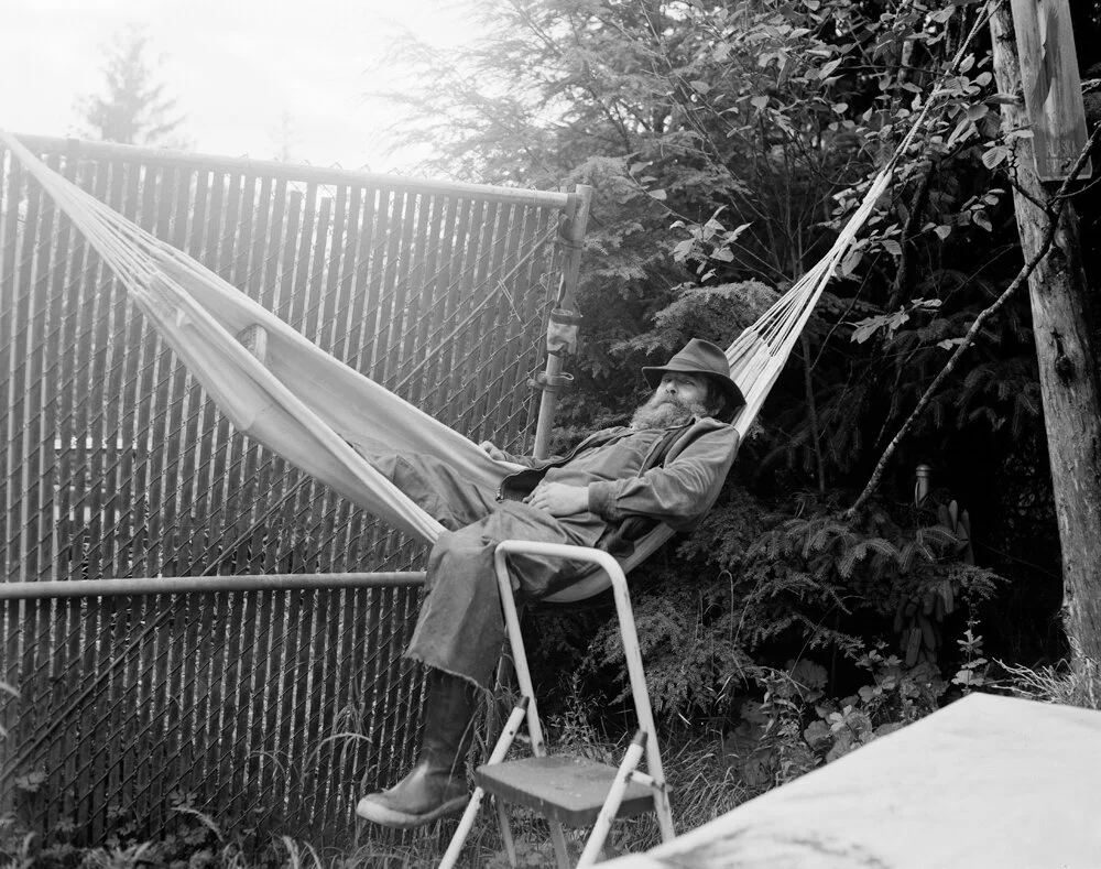 Tattoo in his Hammock, 2017 by Patrice Aphrodite Helmar