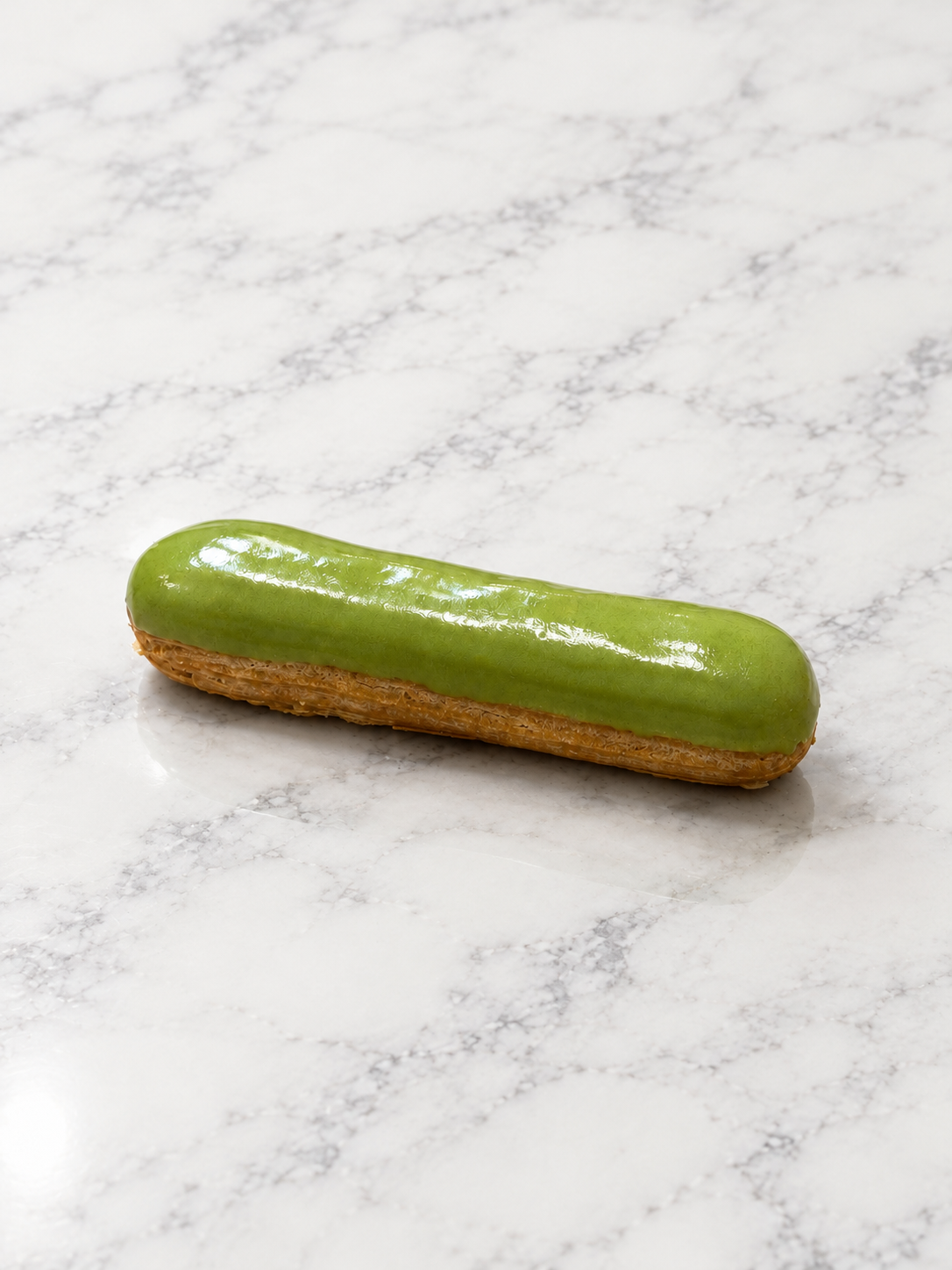 Pistachio eclair