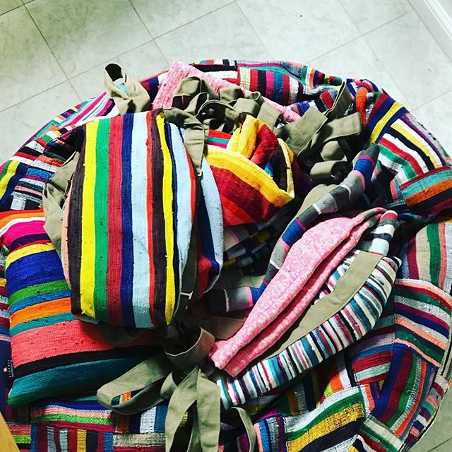 Everything #ashanti#bags#beanbags#upcycled colorful#africa.com