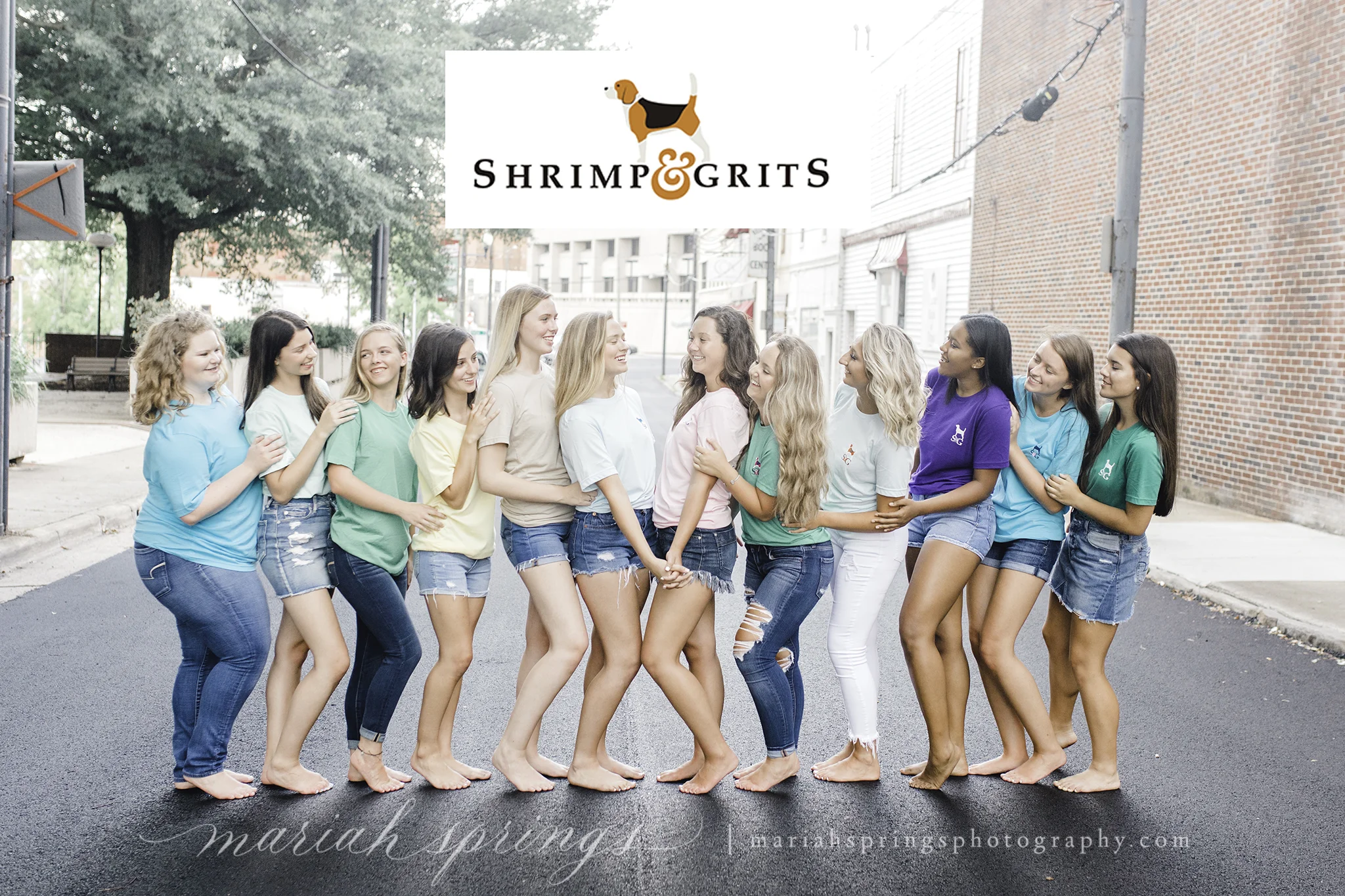 Senior Models Class of 2019 | Shrimp & Grits | Danville, Virginia | Shrimp & Grits Shirts | Virginia Photographer