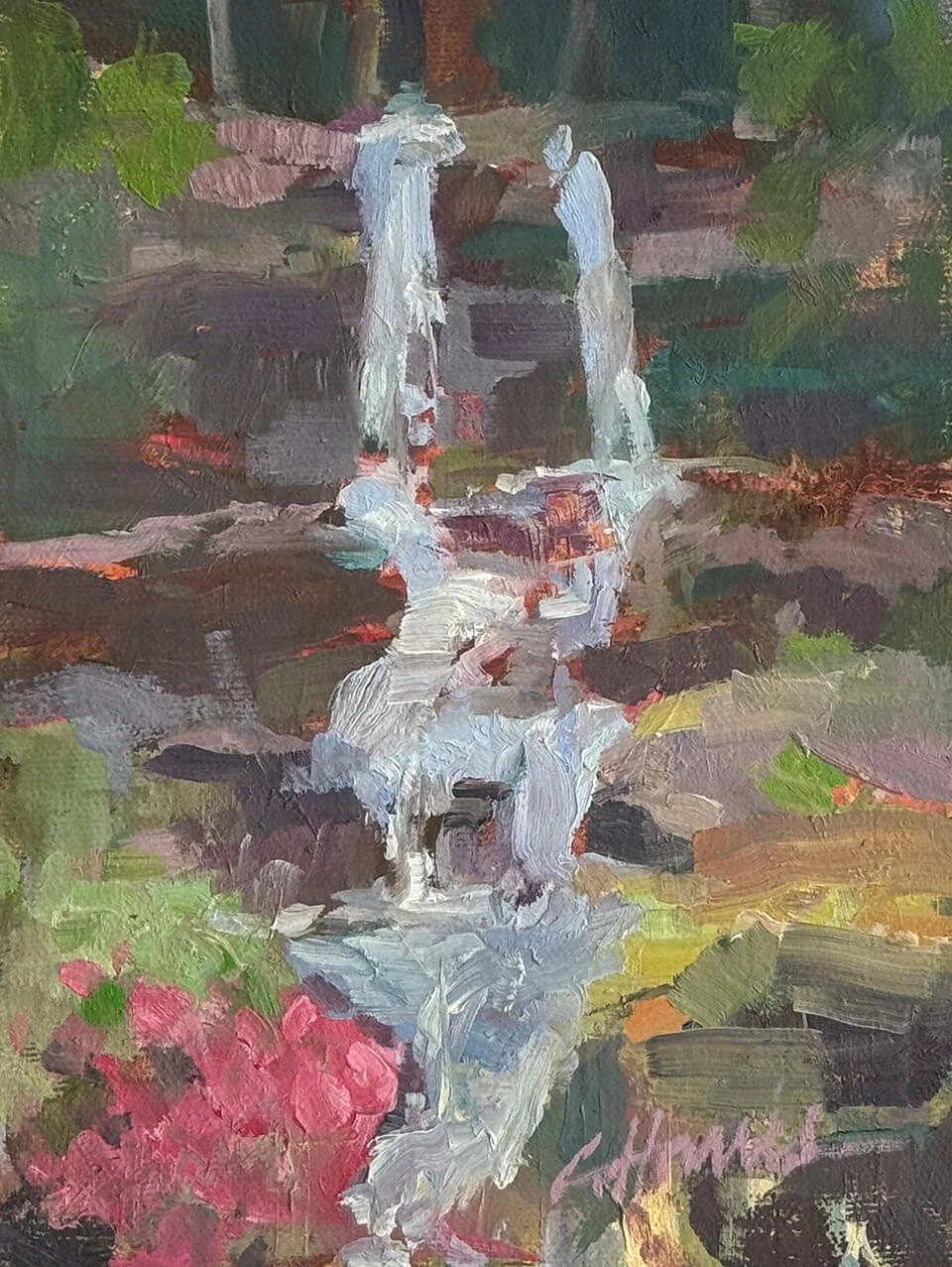 CindyHarrisArt.com - Ozarks Waterfall.jpg