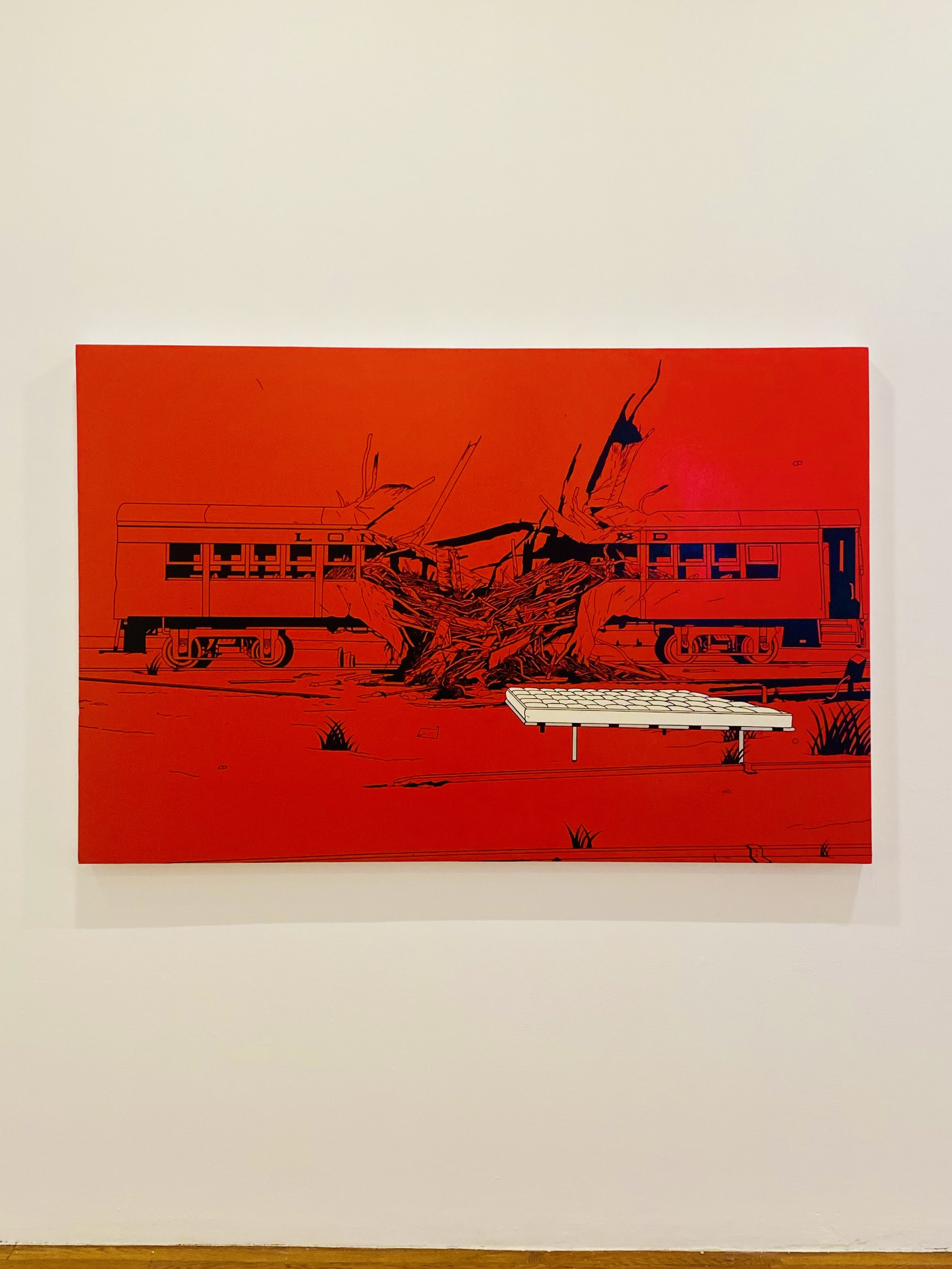 Red Painting, 2008