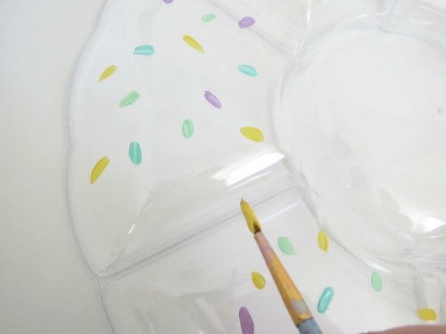 Paint on those sprinkles!