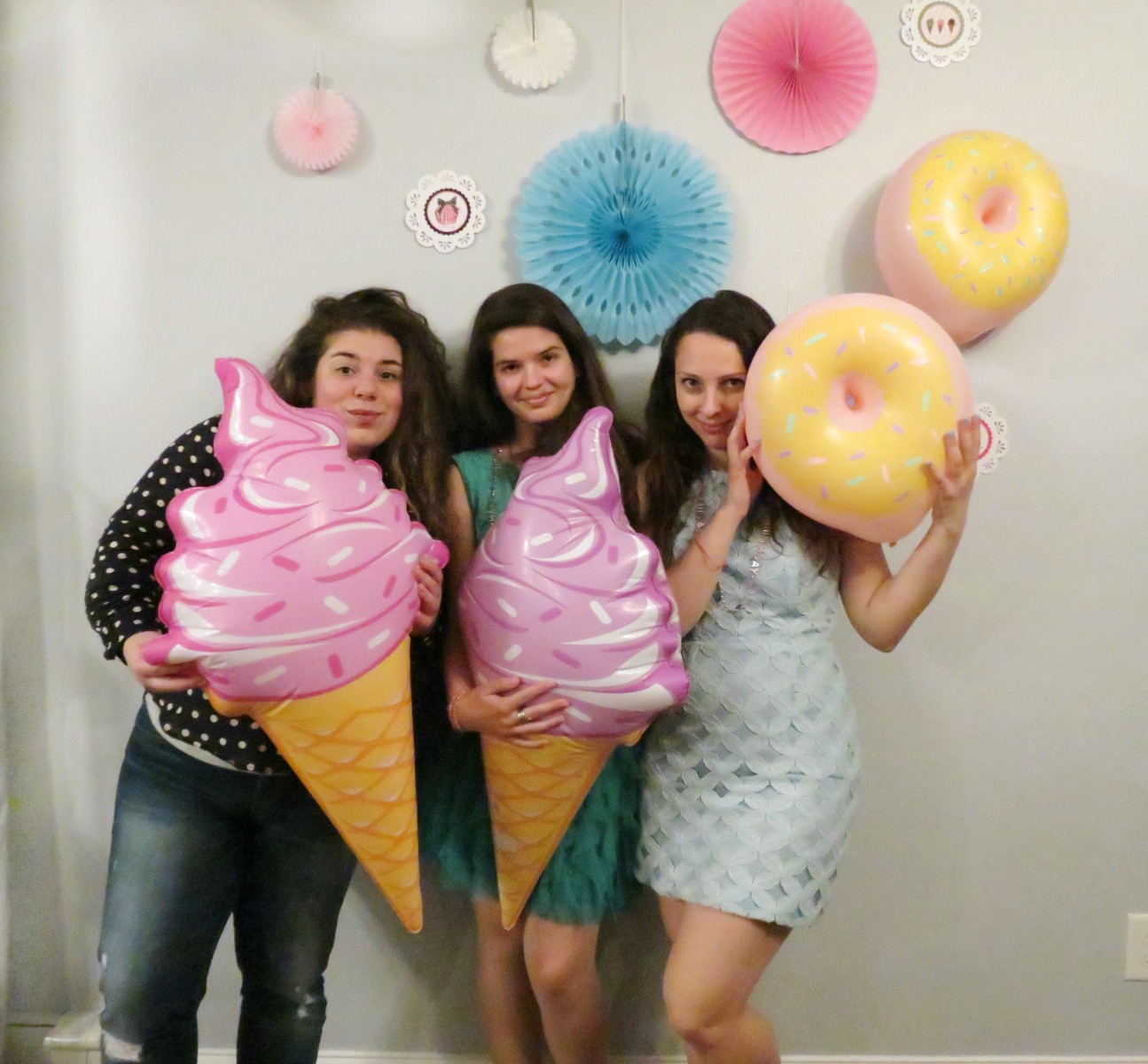 Sugar Sweet Party Ideas. Donuts and cupcakes and ice cream, oh my! Check out this adorable party for ideas, decorations, and tutorials.