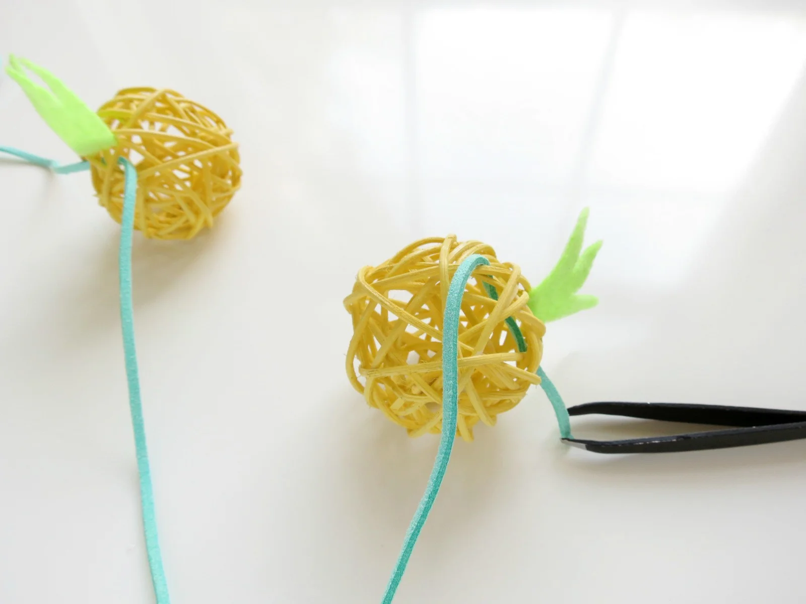 DIY Pineapple Garland- Cute and Easy! | WellKeptChaos