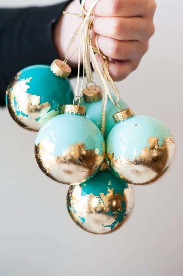 Ornaments are easily the best part of any tree. We know there are so many cool ornaments you can buy, but over in these parts, we like things you can make! I've rounded up the best colorful ornament DIY's so that your tree can be as vibrant and fun as you are. Click to see all the ornaments.