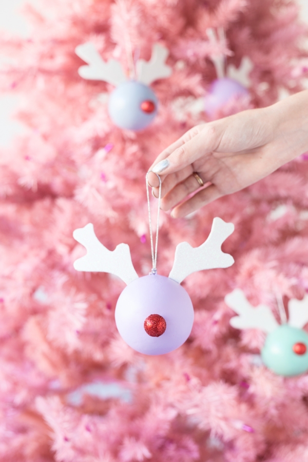 Ornaments are easily the best part of any tree. We know there are so many cool ornaments you can buy, but over in these parts, we like things you can make! I've rounded up the best colorful ornament DIY's so that your tree can be as vibrant and fun as you are. Click to see all the ornaments.
