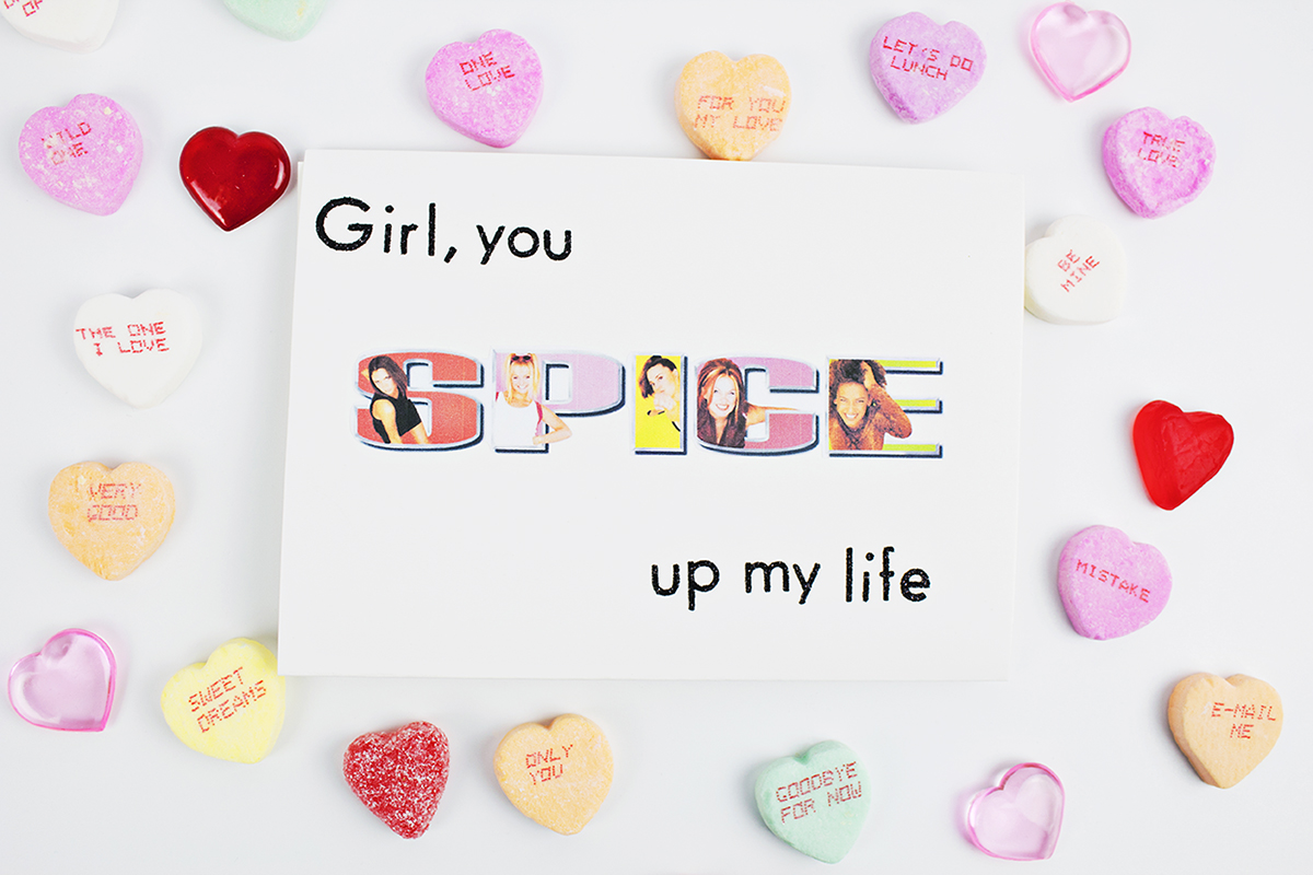 This year, make Valentines that your 13-year old self would approve of. They're perfect for your best friend, your boyfriend, or Galentines Day! Click for the full tutorial.