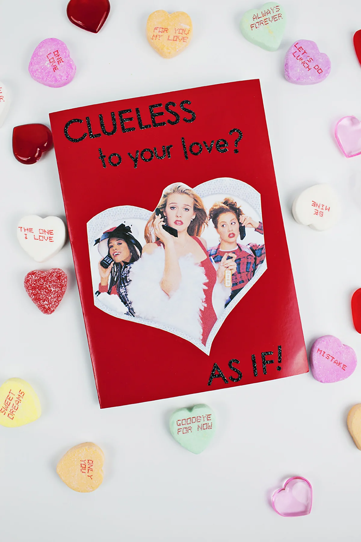 This year, make Valentines that your 13-year old self would approve of. They're perfect for your best friend, your boyfriend, or Galentines Day! Click for the full tutorial.