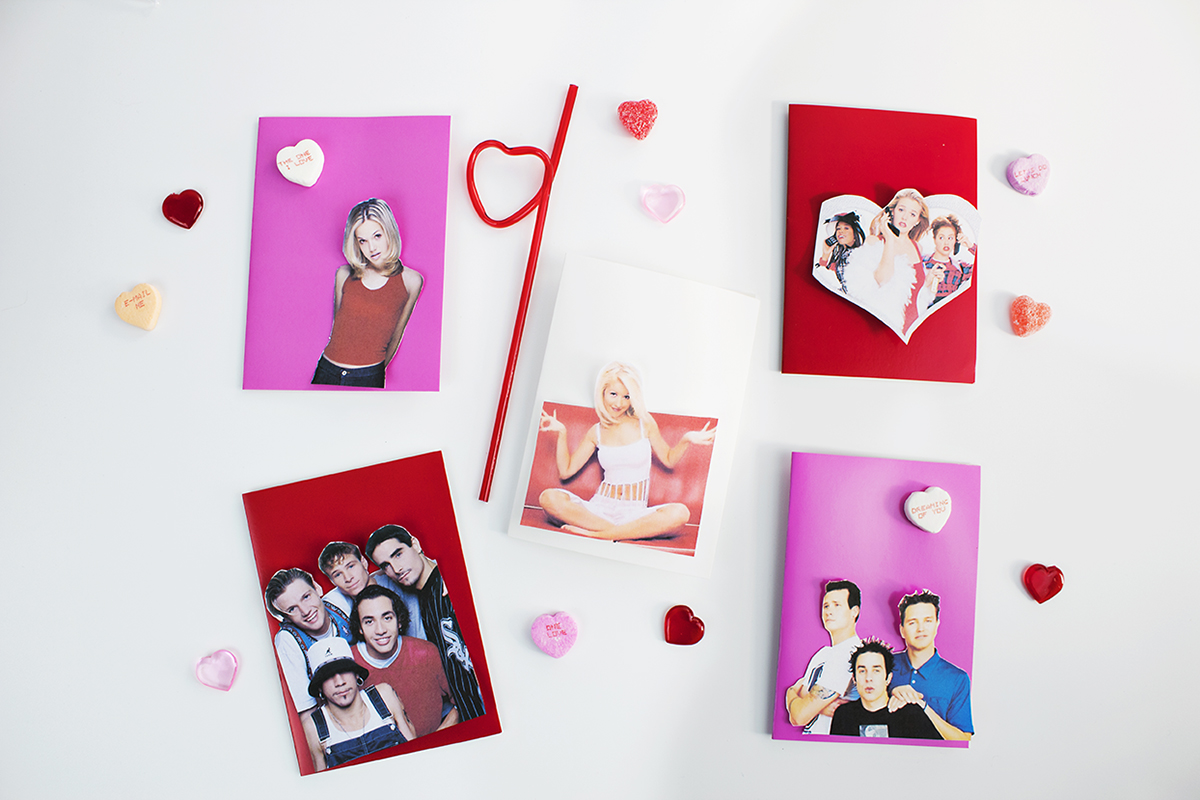 This year, make Valentines that your 13-year old self would approve of. They're perfect for your best friend, your boyfriend, or Galentines Day! Click for the full tutorial.