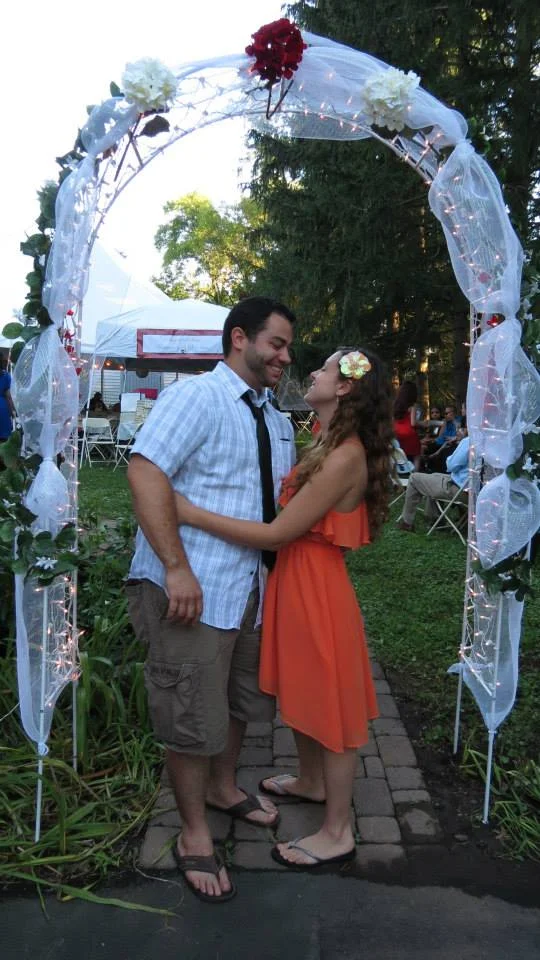 Here's a picture from 2012. Look how young we were!